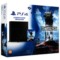 Sony PlayStation 4 Console, 1TB, Star Wars Battlefront